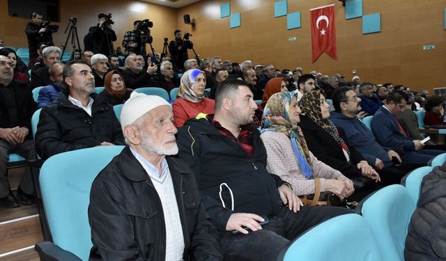 Ordu'da 84 afet konutu hak sahiplerine teslim edildi