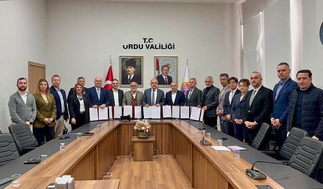 Ordu'da fındığın katma değerinin arttırılması için protokol imzalandı