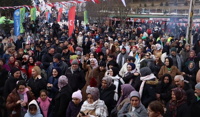 Ordu'da Perşembe Yaylası'nda kar festivali yapıldı