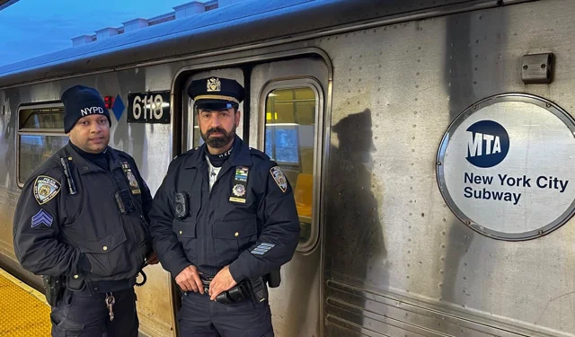 Queens metrosunun başında bir Türk... NYPD'li Teğmen Ali Hammutoğlu'ndan gençlere çağrı