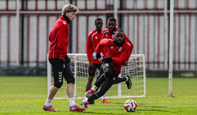 Samsunspor, Trabzonspor maçının hazırlıklarına başladı