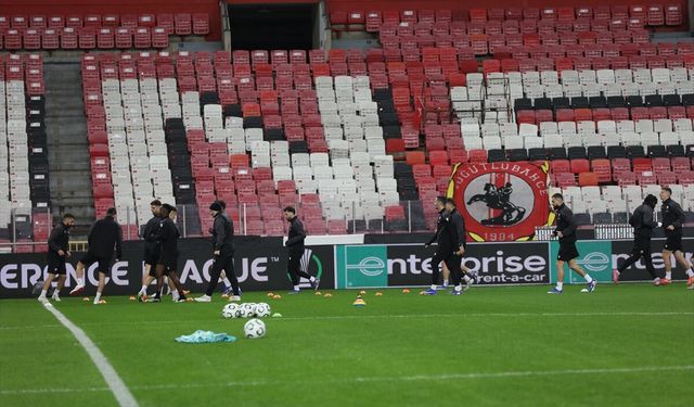 Shkendija, Samsunspor maçının hazırlıklarını tamamladı