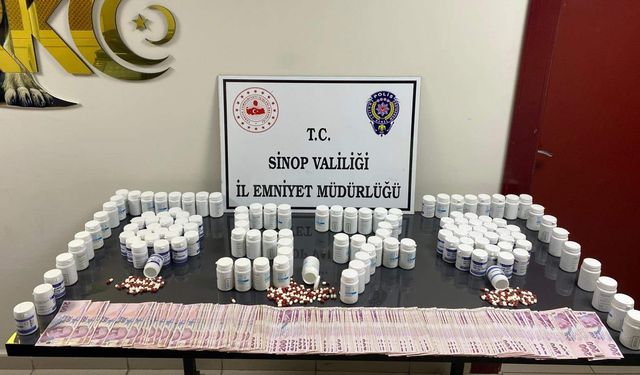 Sinop'ta uyuşturucu operasyonunda gözaltına alınan 3 zanlıdan 2'si tutuklandı