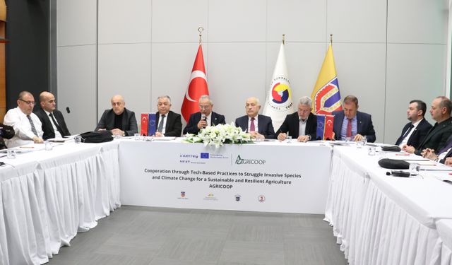 Trabzon'da tarım zararlılarına yönelik yürütülecek projenin tanıtımı yapıldı