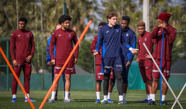Trabzonspor, Gaziantep FK maçının hazırlıklarını tamamladı