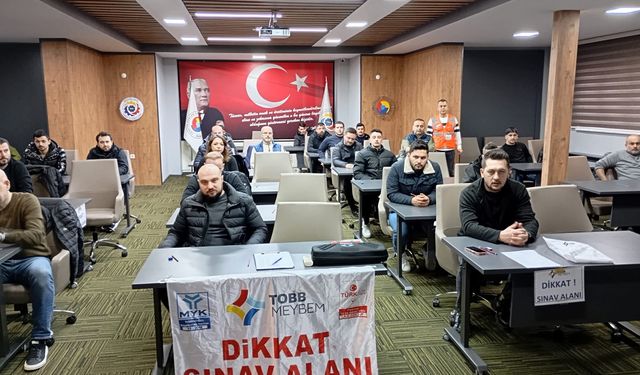 TAŞIT ALIM-SATIM SORUMLU SINAVLARI BAŞLADI