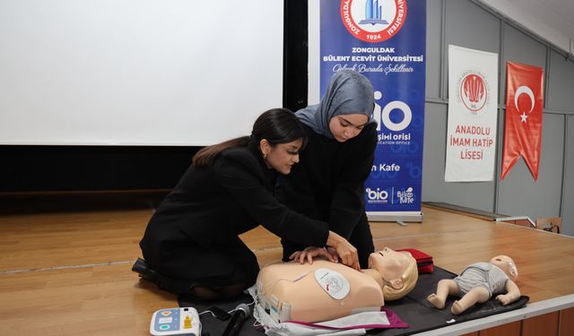 İLK YARDIM ANLATILDI