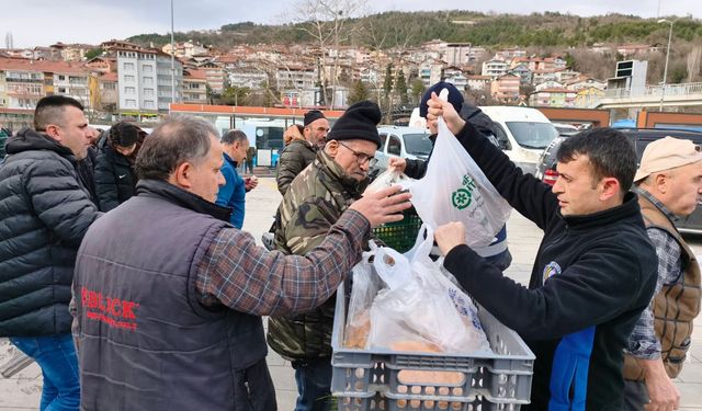 VATANDAŞA ÜCRETSİZ DAĞITTI
