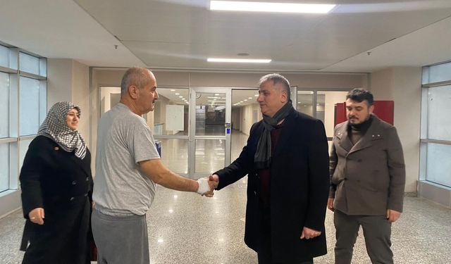 MİLLETVEKİLİ HASTANEDE...