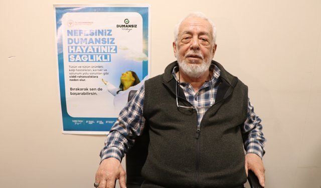 Yarım asırdır içtikleri sigaradan Sağlıklı Hayat Merkezinin desteğiyle kurtuldular