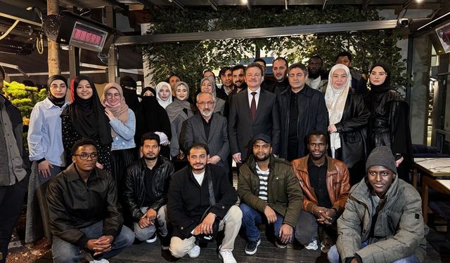 40 farklı ülkeden öğrenci iftarda aynı sofrada buluştu