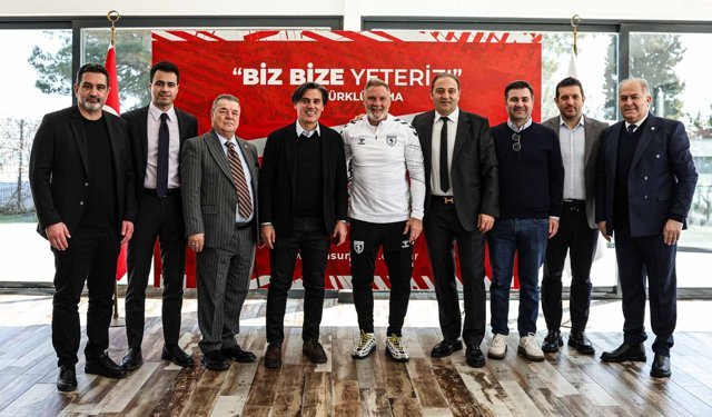 A Milli Takım Teknik Direktörü Montella'dan Samsunspor'a ziyaret