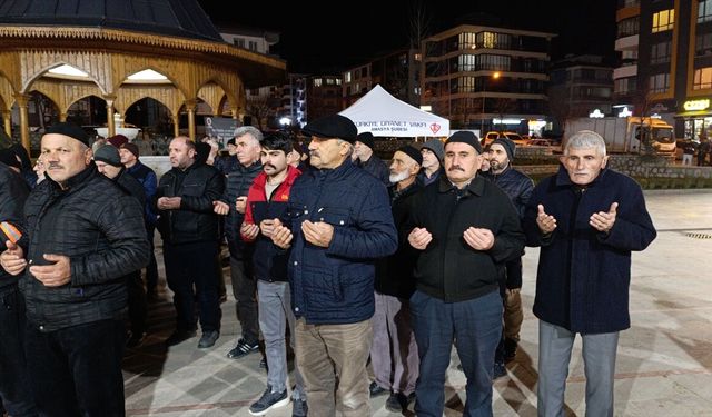ABD ile İsrail'in İran'a yönelik saldırıları Amasya'da protesto edildi