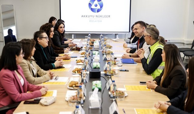 Akkuyu Nükleer AŞ Genel Müdürü Butckikh, 8 Mart Dünya Kadınlar Günü'nde gazetecilerle buluştu