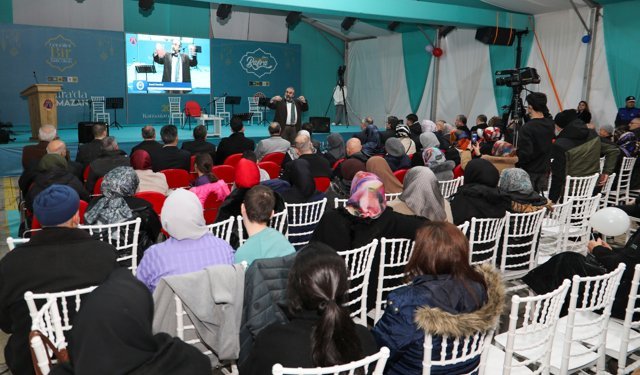 Bafra'da ramazan etkinlikleri kapsamında söyleşi düzenlendi