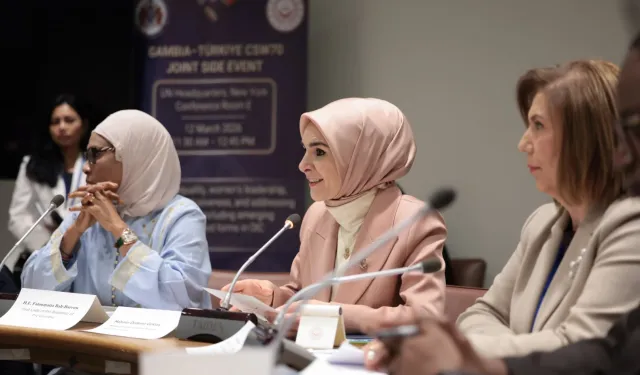 Bakan Göktaş, BM Kadının Statüsü Komisyonu'nda Türk Devletleri Teşkilatı ortak beyanını tanıttı