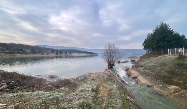 Bolu'nun içme suyu kaynağı Gölköy Barajı'nda su seviyesi yüzde 90'a ulaştı