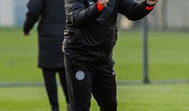 Çaykur Rizespor, Fatih Karagümrük maçının hazırlıklarını sürdürdü
