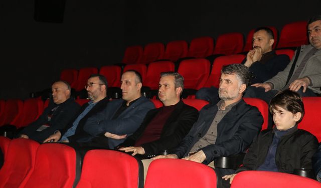 'Filistin Film Günleri' kapsamında Amasya'da 'Hind Rajab'ın Sesi' filmi izlendi