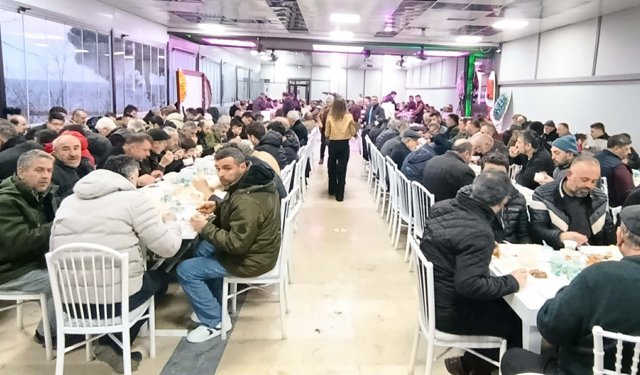 Gerze'de esnaf iftar programında buluştu