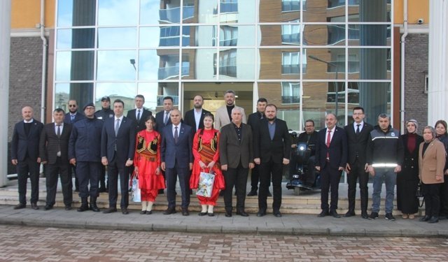 Giresun Valisi Mustafa Koç'tan Güce'ye ziyaret