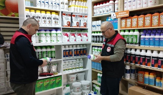 Gümüşhacıköy'de gübre bayilerine yönelik denetimler sürüyor