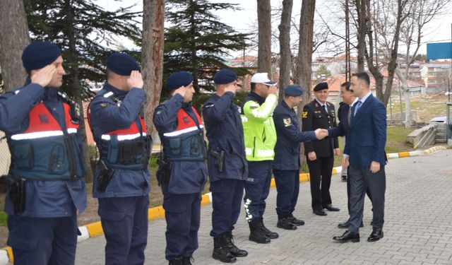 Havza'da bayramlaşma programları düzenlendi
