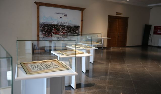 Karabük'te 'Türk ve İslam Eserleri Koleksiyonu' sergisi açıldı