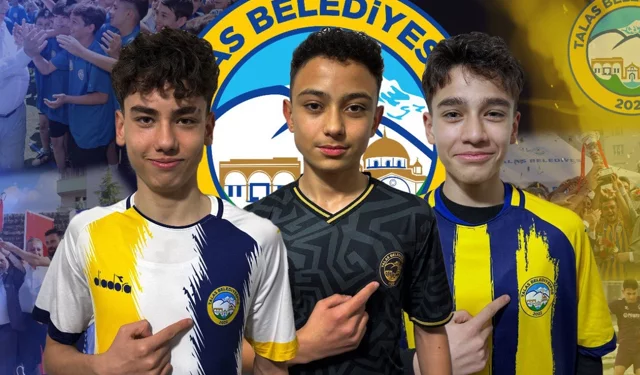 Kayseri Talas'ın genç yeteneklerine milli davet