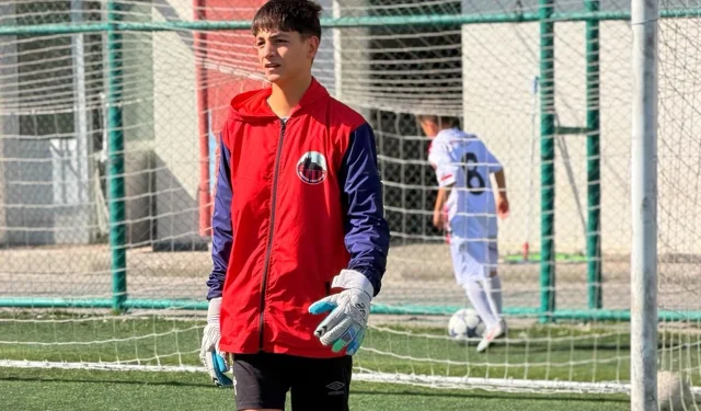 Mardinli genç kaleci milli takım seçmelerinde