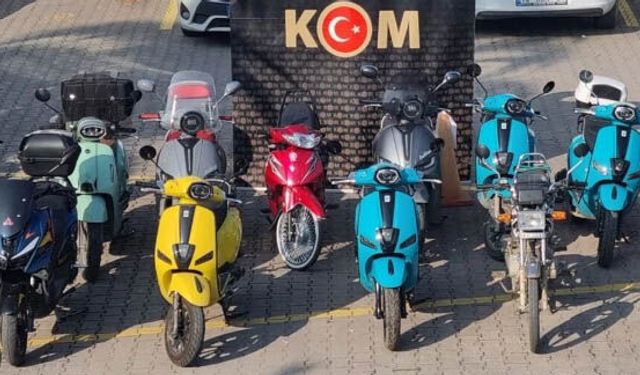 658 MOTOSİKLET TESPİT EDİLDİ ZONGULDAK DA LİSTEDE