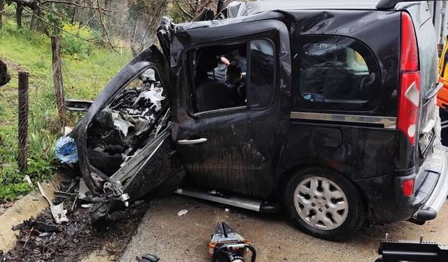 Ordu'da trafik kazasında 1 kişi öldü, 3 kişi yaralandı