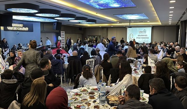Samsun'da geleneksel LÖSEV iftarı düzenlendi