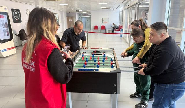 Samsun'da özel gereksinimli öğrenciler için farkındalık etkinliği düzenlendi