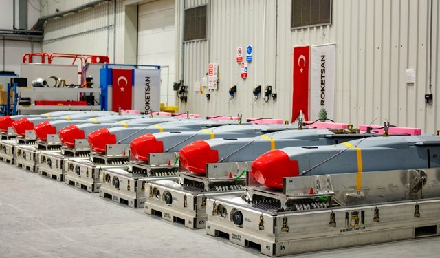 TAYFUN balistik ve SOM seyir füzesinin teslimatları hız kesmeden sürüyor