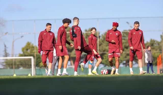 Trabzonspor, Çaykur Rizespor maçının hazırlıklarına başladı