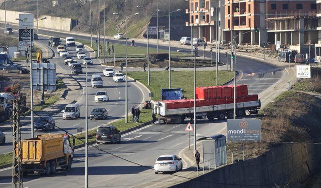 EREĞLİ YOLUNDA ULAŞIM YENİDEN AÇILDI