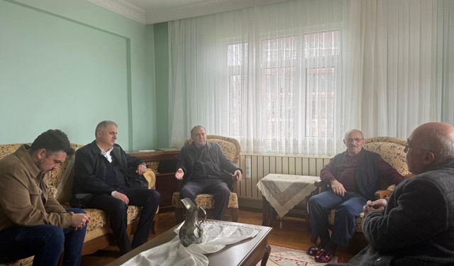 ACILI AİLEYE TAZİYE ZİYARETİ