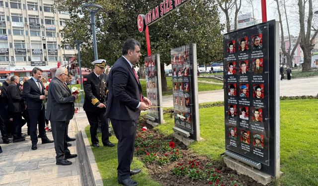 EREĞLİ'DE ŞEHİTLERE ANMA
