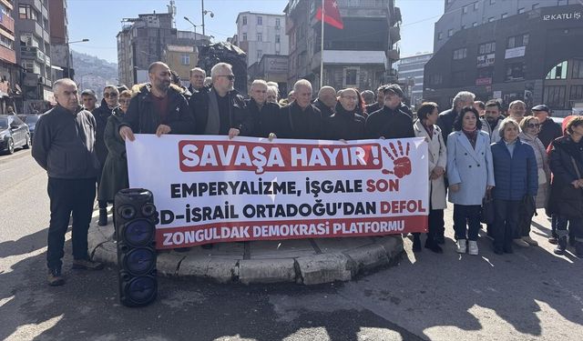 'SUSMA HAYKIR, SAVAŞA HAYIR'