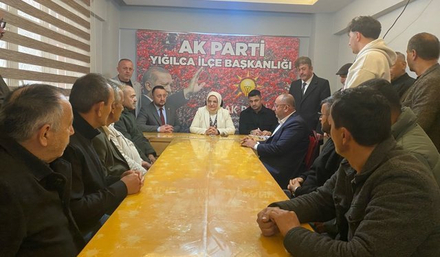 AK Parti Düzce Milletvekili Keşir, Yığılca'yı ziyaret etti