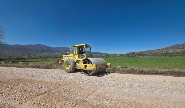Amasya İl Özel İdaresi asfalt çalışmalarına başladı