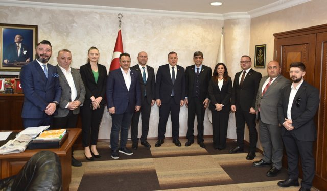 Azerbaycan sağlık turizmi heyeti TTSO'yu ziyaret etti