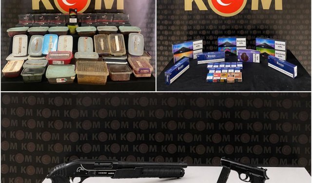 Bayburt'ta kaçakçılık operasyonu