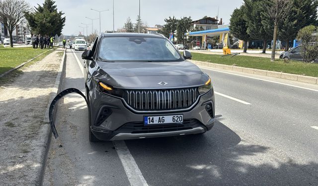 Bolu'da cipin çarptığı 87 yaşındaki yaya ağır yaralandı