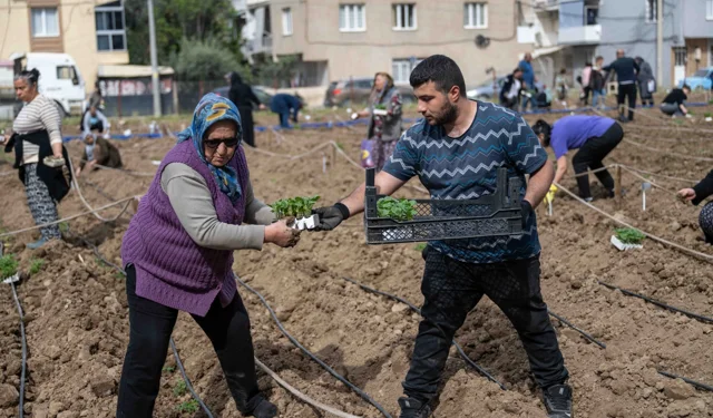 Bornova'da umut toprakla büyüyor