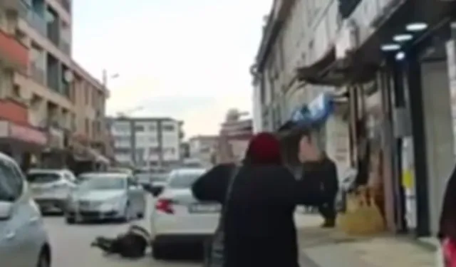 ENGELLİ YAYAYA ÇARPTI, KAÇTI!