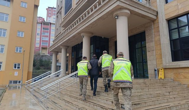 Gümüşhane'de aranan firari hükümlü yakalandı