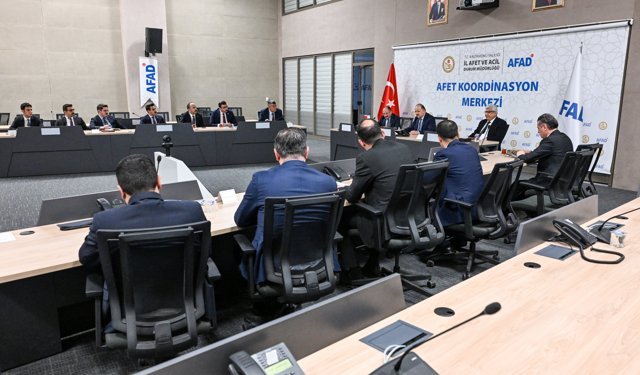 Kastamonu Valisi Dallı, kaymakamlarla bir araya geldi
