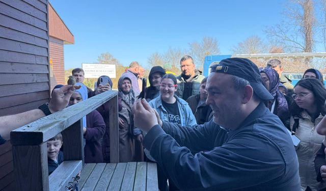Kızılırmak Deltası Kuş Cenneti'nde 'Otizm farkındalık etkinliği' düzenlendi